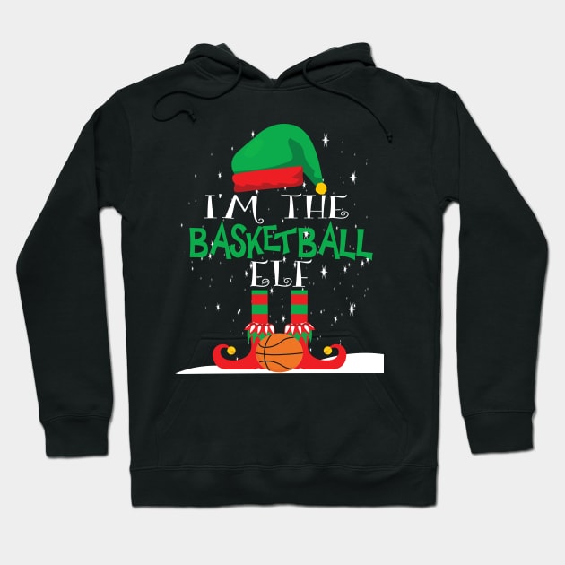 basketball elf matching family group christmas gift Hoodie by DODG99